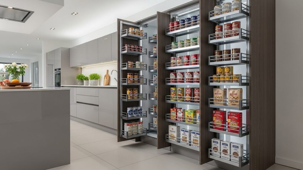 Pull-Out Pantry Shelves