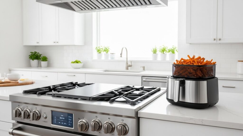 Ranges with Air Frying