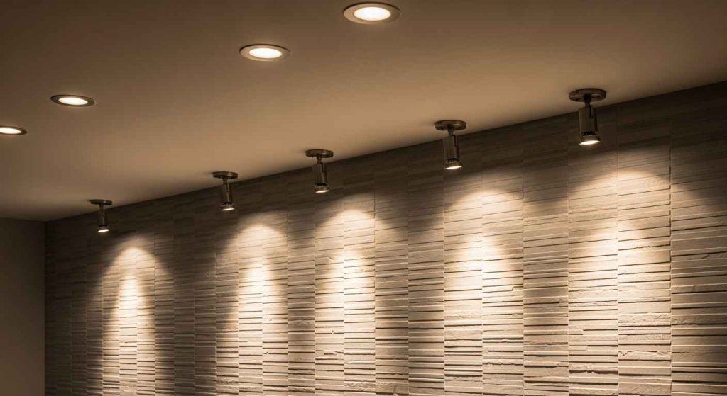 Recessed Adjustable Gimbal Spotlights