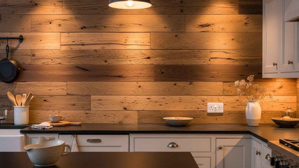 Reclaimed Wood Wall Accent