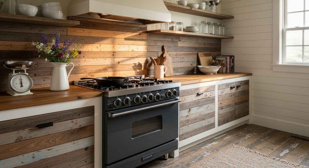 Reclaimed Wood with a Protective Coat
