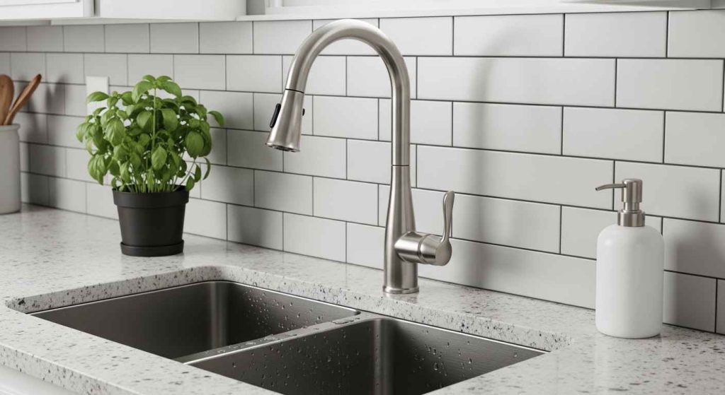 Replace an Old Faucet with a Sleek Model