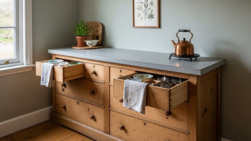 Repurposed Dresser as a Countertop
