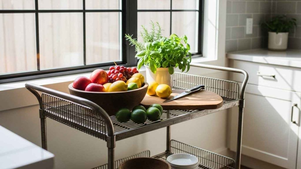 Repurposed Library Cart