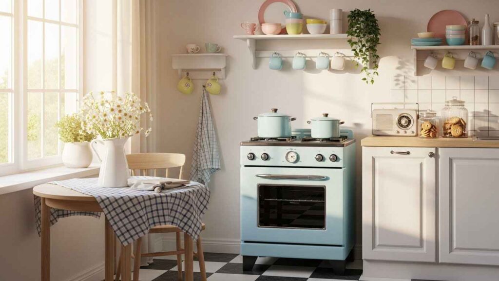 Retro-Style Tiny Oven Charm