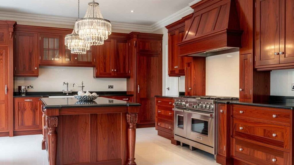 Rich Mahogany Grandeur