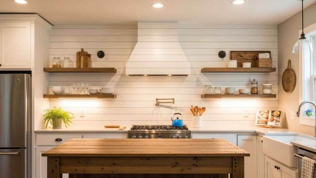 Rustic Charm with Shiplap
