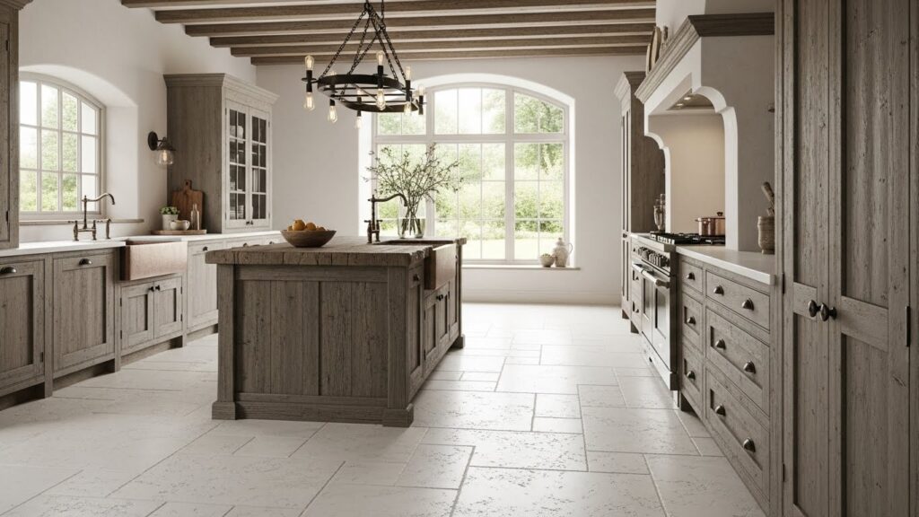 Rustic White Limestone Tiles