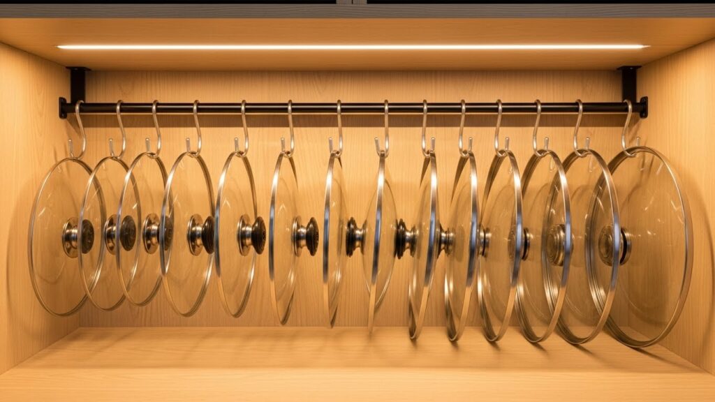 S-Hook Pan Lid Organizer
