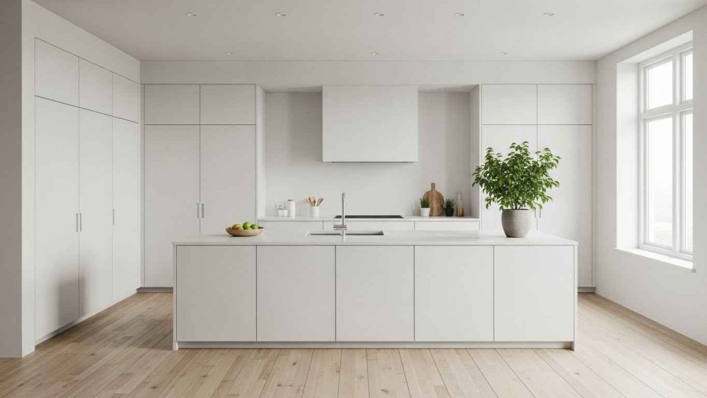 Scandinavian Minimalist White