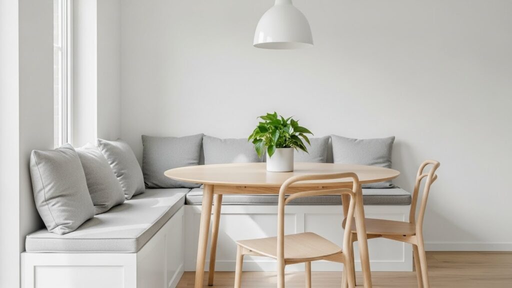 Scandinavian Simplicity in White