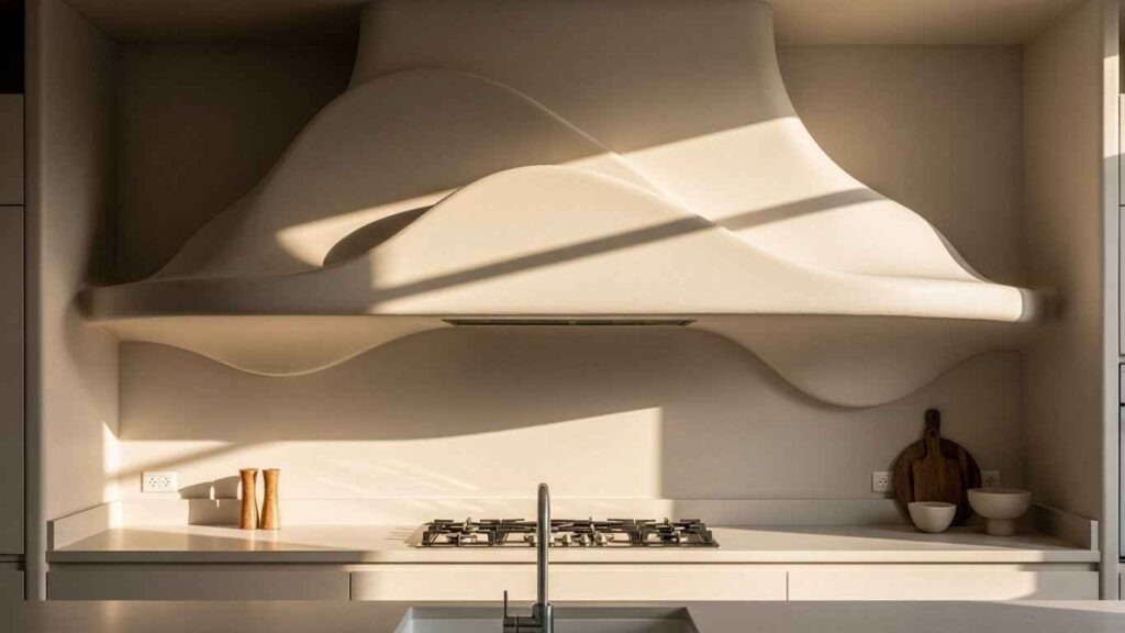 Sculptural Plaster Curves