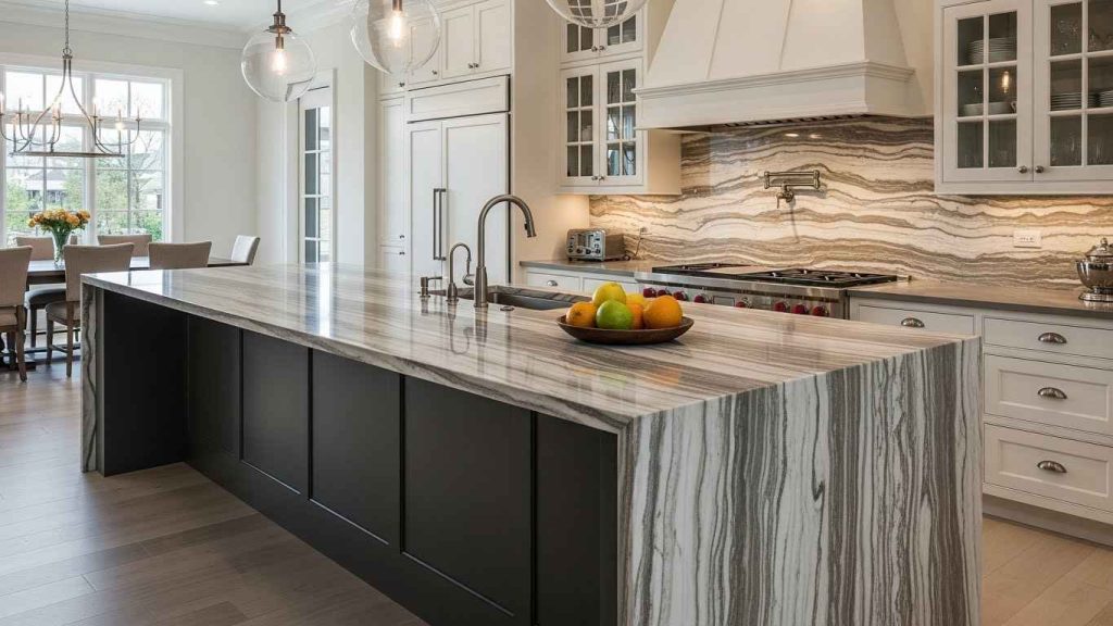 Seamless Waterfall with Hidden Seams