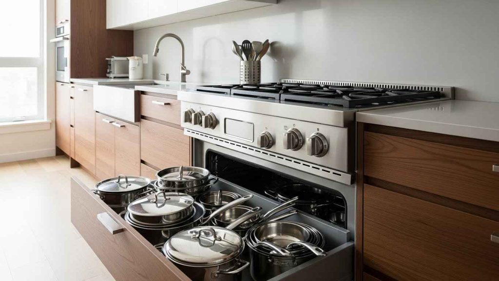 Select a Stove with Built-In Storage