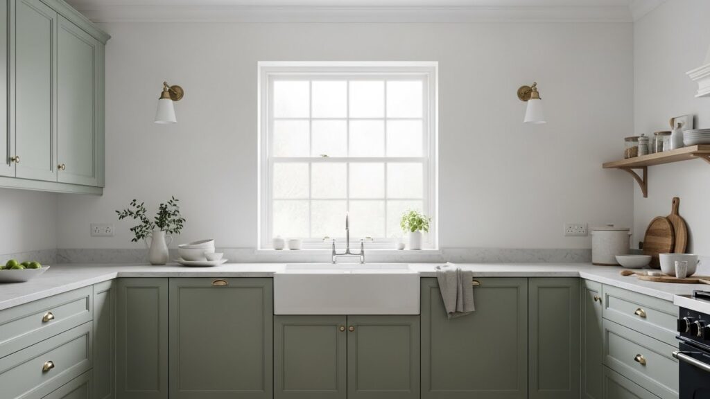 Serene Sage and White Harmony