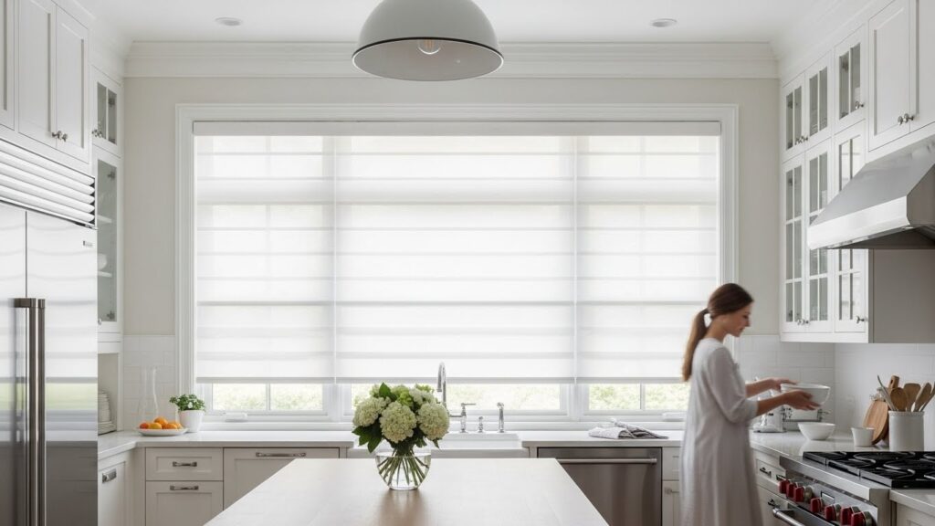 Sheer Shades for Soft, Diffused Light