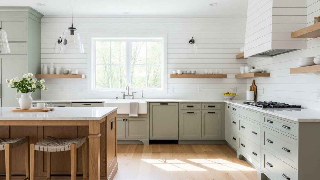 Shiplap Walls for Texture