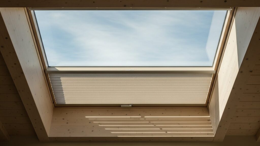 Skylight Blinds for Awkward Angles