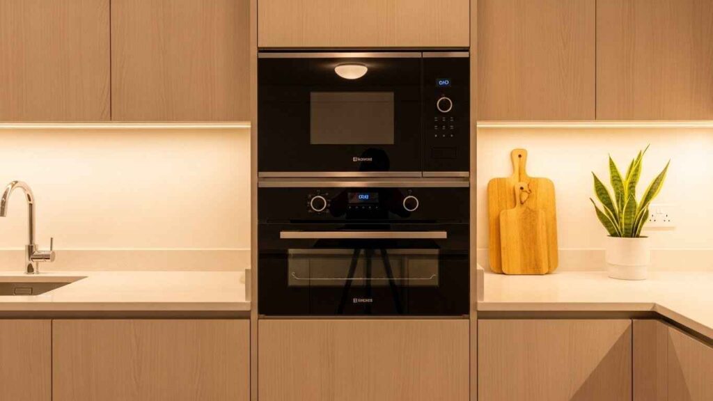 Sleek Microwave & Oven Combos