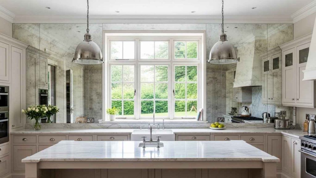 Sleek & Modern Full-Height Mirror