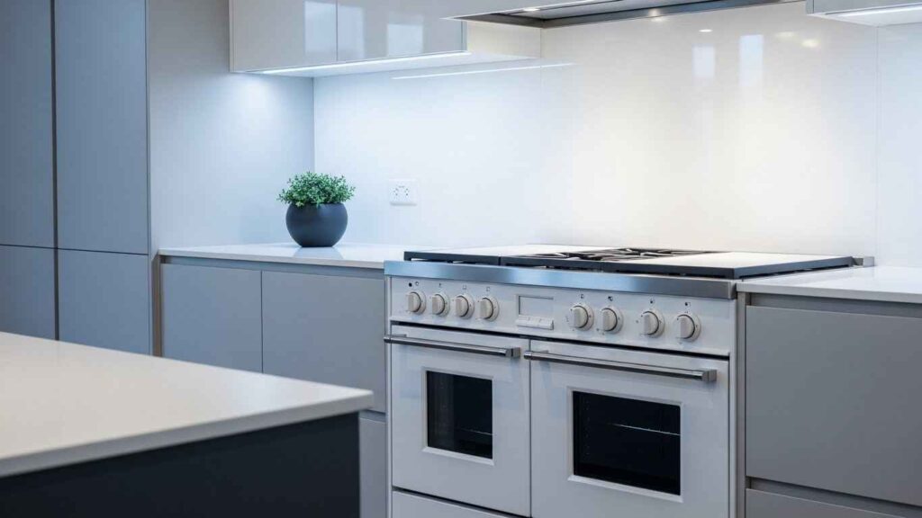 Sleek Modern White Stove Designs