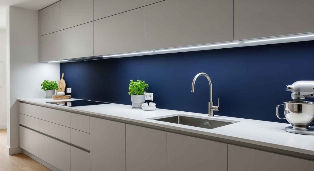 Sleek and Modern Navy Blue