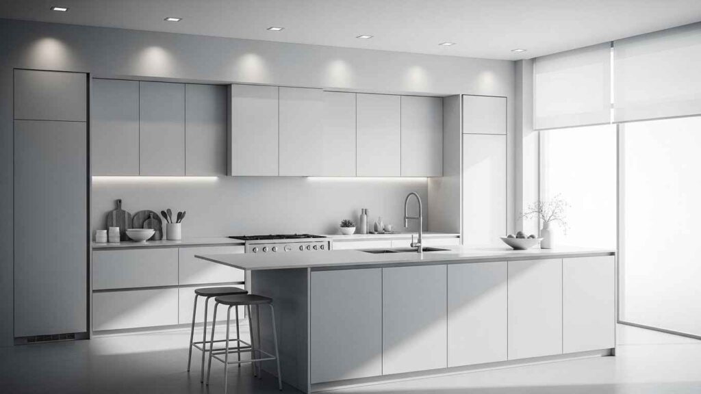 Sleek and Modern Slab Doors