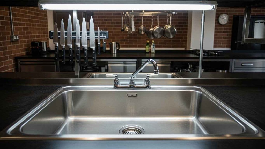 Sleek and Shiny Stainless Steel