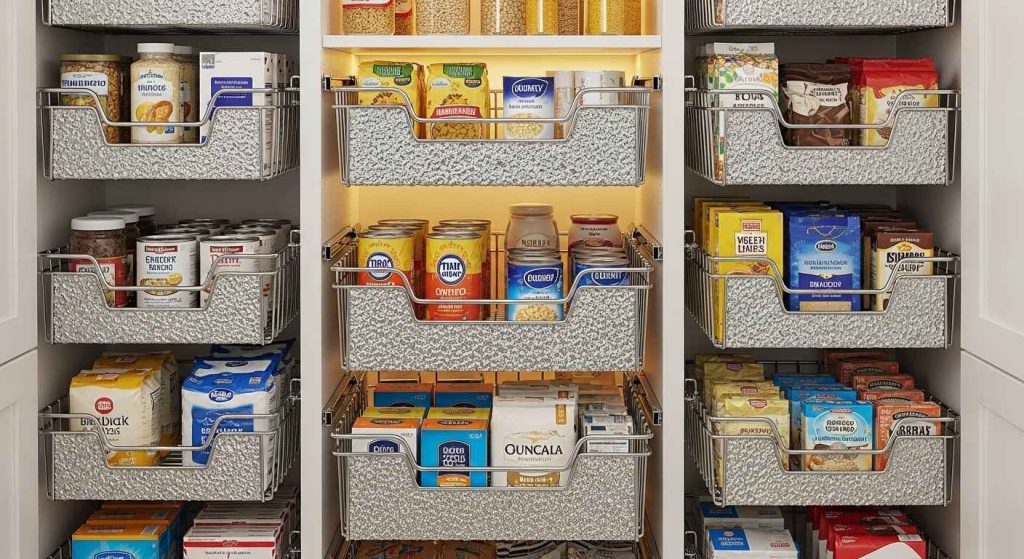 Sliding Cabinet Basket Systems
