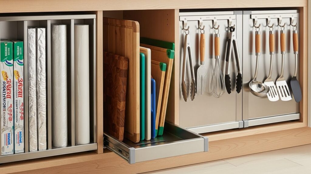 Sliding Cabinet Organizers