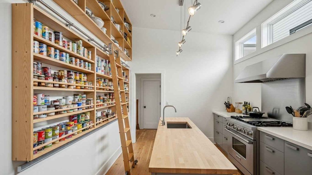 Sliding Pantry Ladder