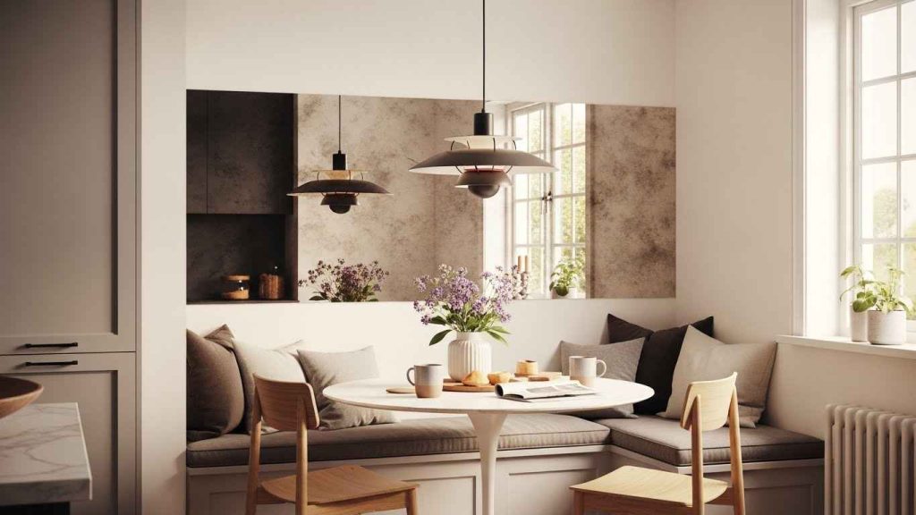 Small Mirrored Accent Walls