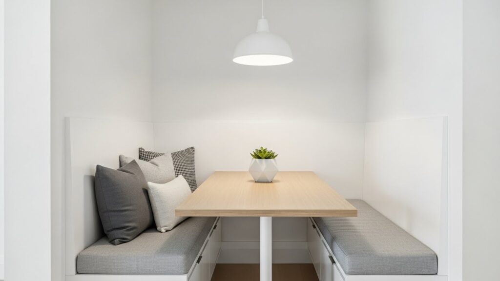 Small Space White Nook Solutions