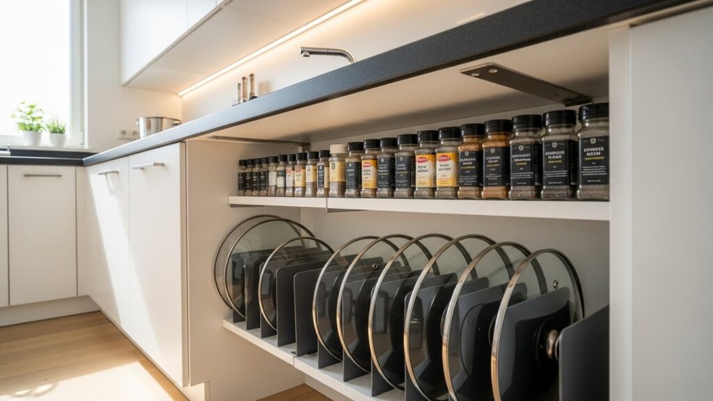 Smart Storage Underneath Your Countertop