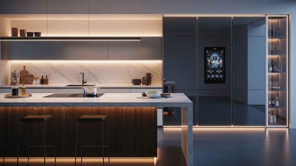 Smart-Tech Connected Fridge Island