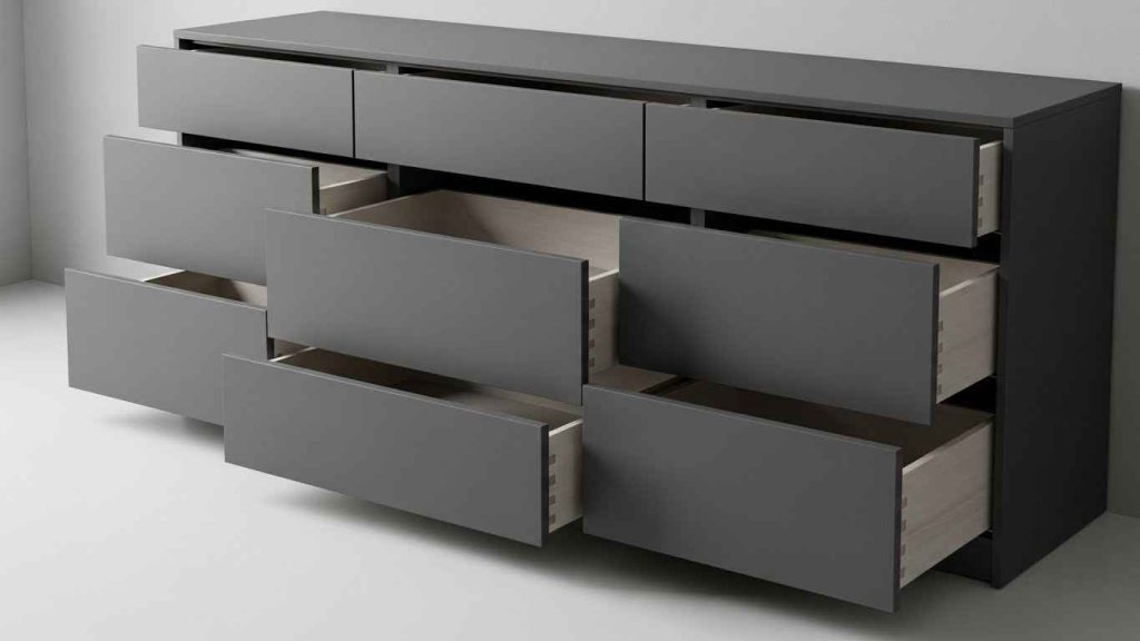 Soft-Close Matte Drawers