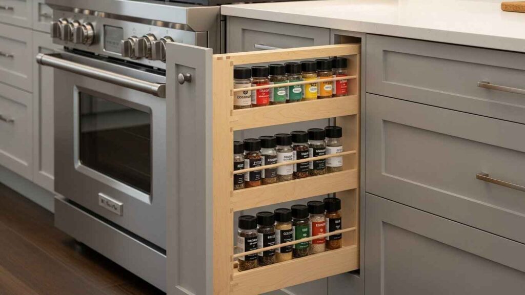 Spice Rack Pull-Outs