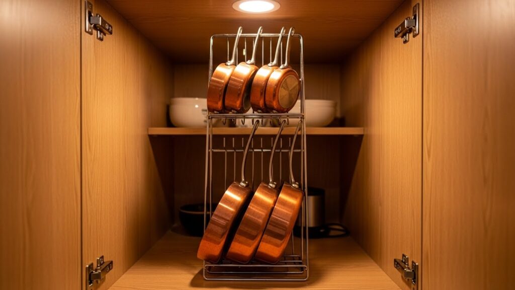 Stack Your Pans with Pan Organizers