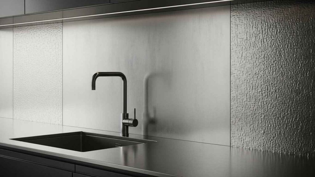Stainless Steel Brick Pattern
