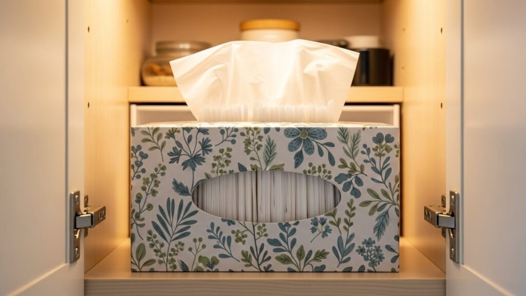 Stash Bags in a DIY Dispenser