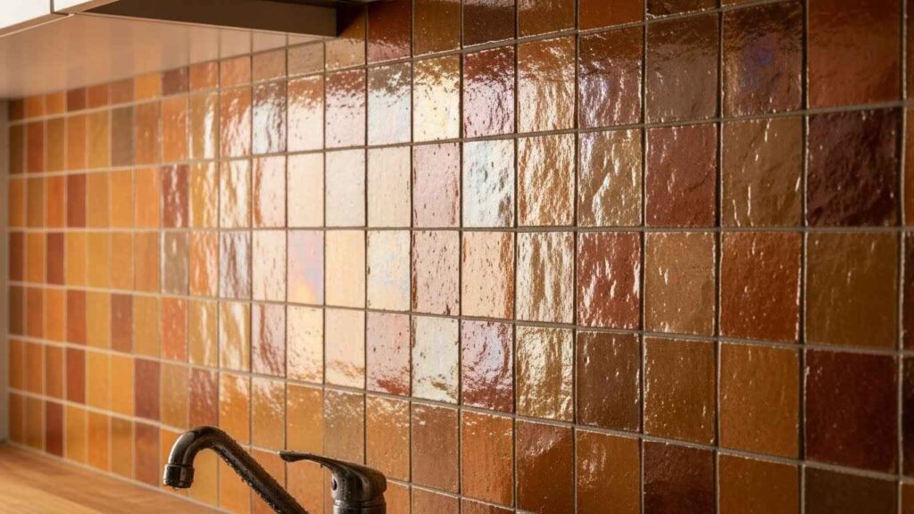 Statement Backsplash Warmth