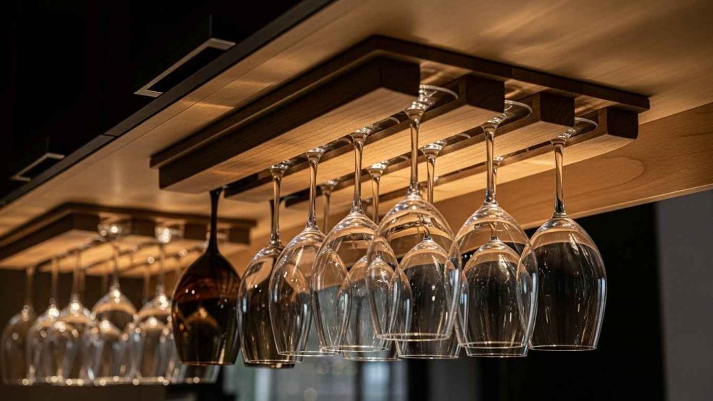 Stemware Hanging Rack