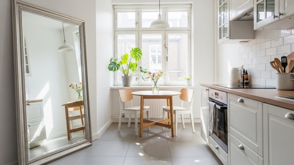 Strategic Use of a Single Mirror