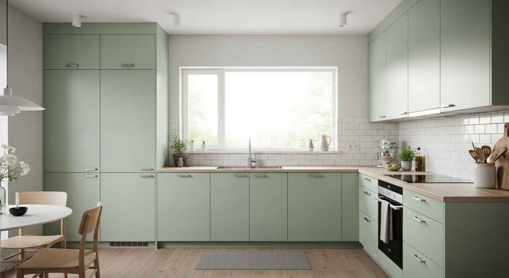 Streamlined Cabinets for Small Kitchens