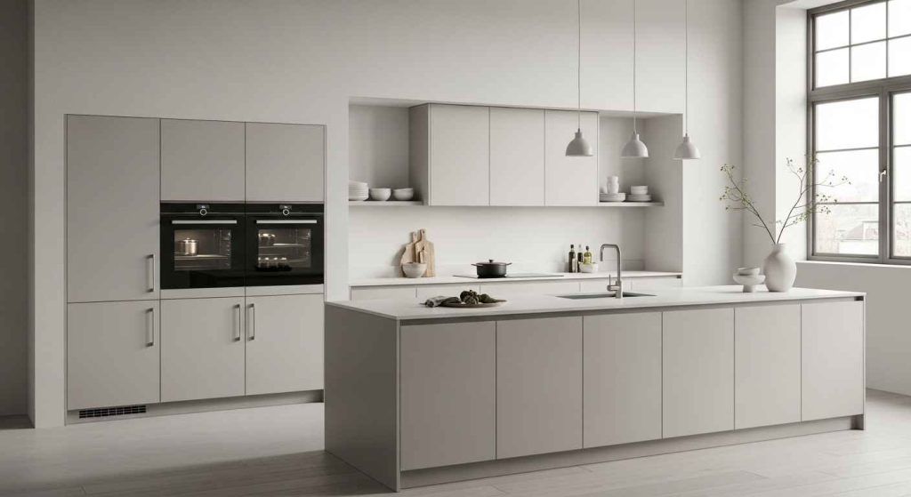 Streamlined Neutral Cabinet Fronts