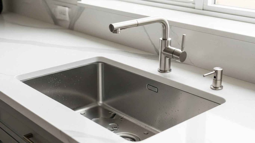 Streamlined Sinks and Minimalist Taps