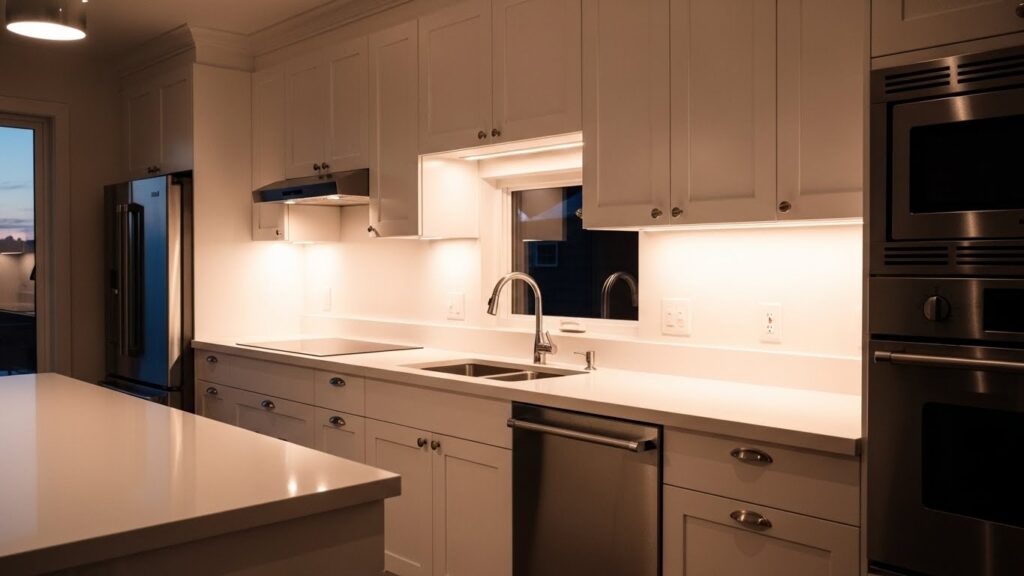 Streamlined Under-Cabinet Lighting