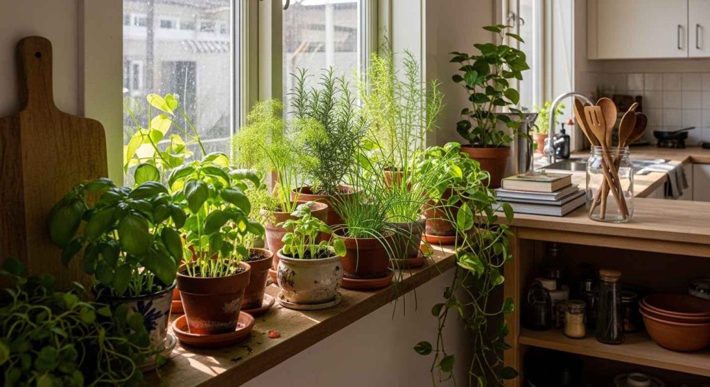 Styling with Greenery and Herbs