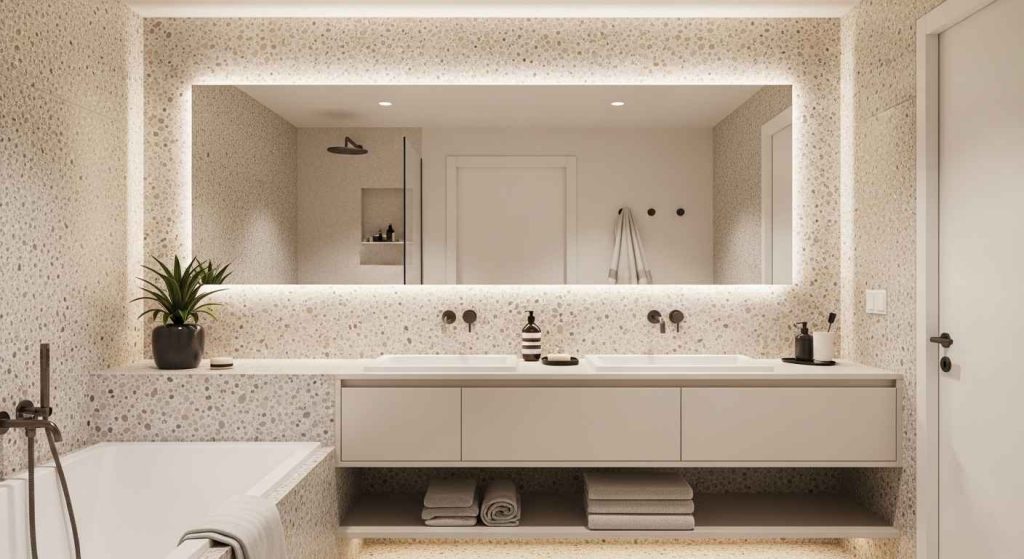 Subtle & Neutral Terrazzo Tiles