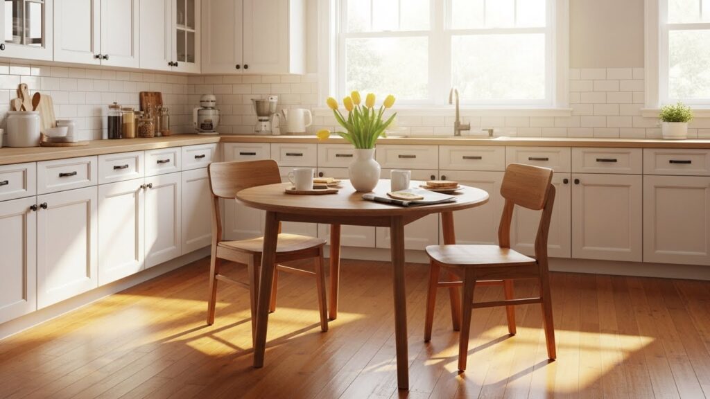 Sun-Drenched Breakfast Corner